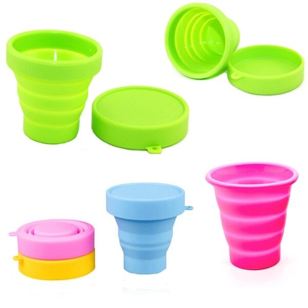 Collapsible Silicone Cup | EverythingBranded Canada