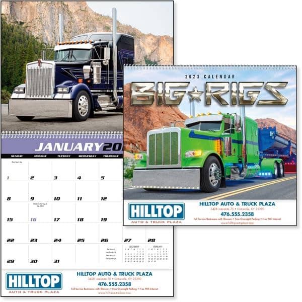 Big Rigs 2023 Calendar EverythingBranded Canada