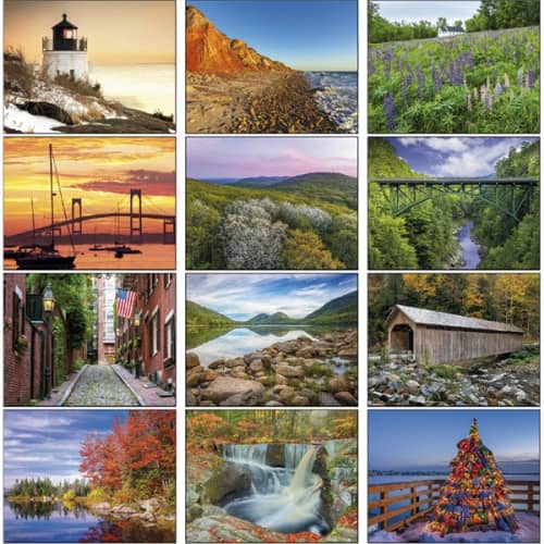 New England 2023 Calendar | EverythingBranded Canada