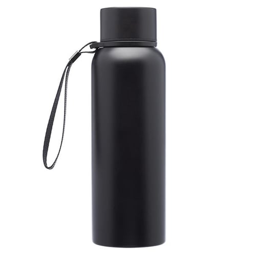 Mainstays Matte Black 16oz Stainless Steel Double Wall Insulated