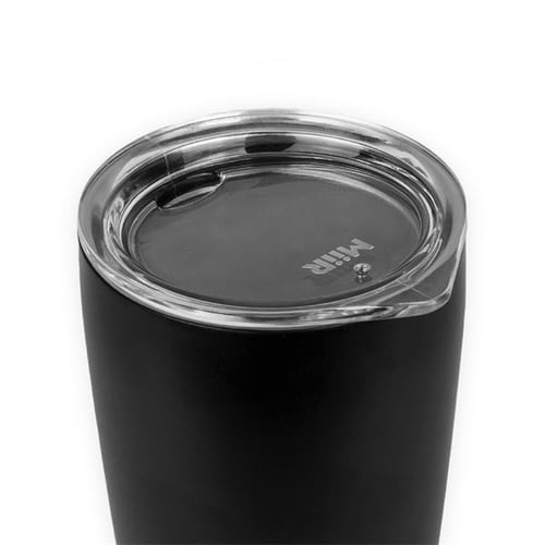 MiiR, Tumbler with Press Fit Straw Lid Kit, Black, 16 oz