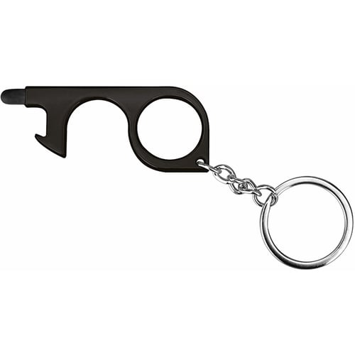 PPE Door Opener/Closer Stylus No-Touch w/ Round Carabiner with Logo 
