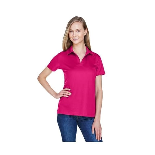 Devon Jones CrownLux Performance Ladies Plaited Polo