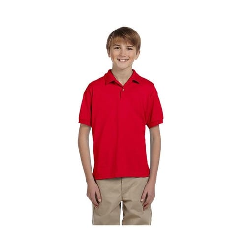 Gildan® Youth 6 oz., 50/50 Jersey Polo | EverythingBranded Canada