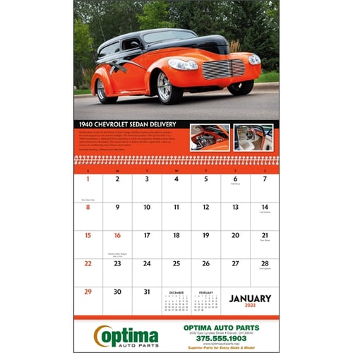 Street Rods 2023 Calendar Everythingbranded Canada