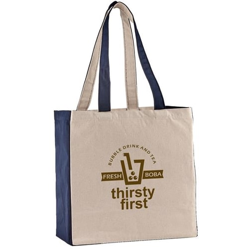 Cotton shop canvas tote