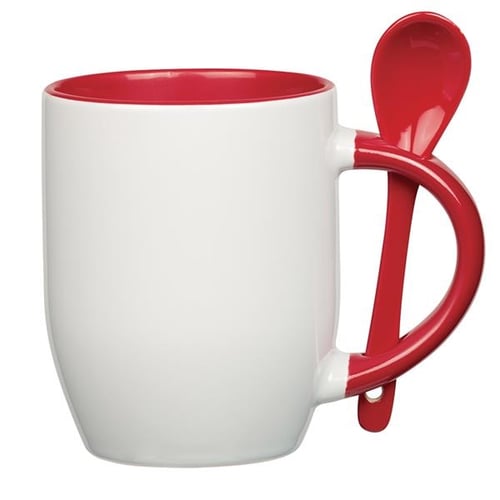 11 Oz. White Ceramic Mug  EverythingBranded Canada