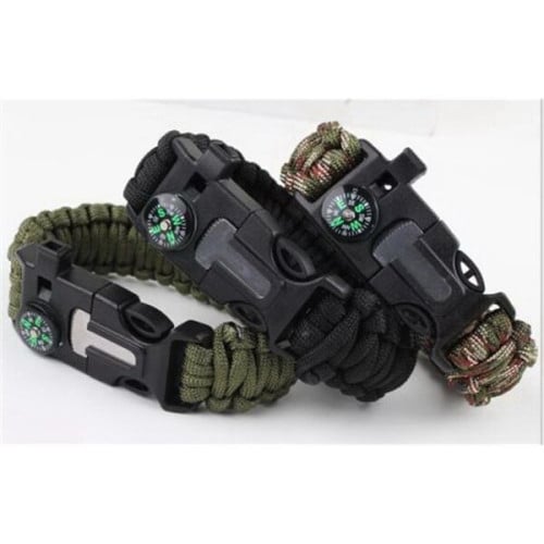 Personalized Promotional Multifunctional Survival Paracord Bracelet