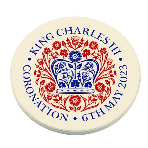 Coronation Round Absorbent Coaster