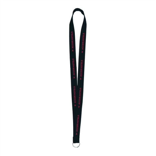 PLYD-TC - Polyester Silkscreen Lanyard with Reel, Breakaway, and Buckl