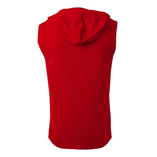 Boys sleeveless outlet red hoodie